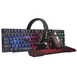Zestaw przewodowy klawiatura + mysz + słuchawki + podkładka Marvo CM370 Gaming