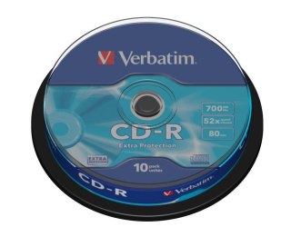 CD-R Verbatim 52x 700MB Extra Protection (Cake 10)