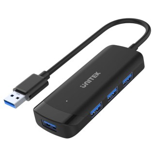 HUB USB Unitek H1111D 4x USB A 3.1 Gen1; 5Gbps