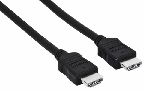 Kabel Hama HDMI 1,5m koszowy czarny