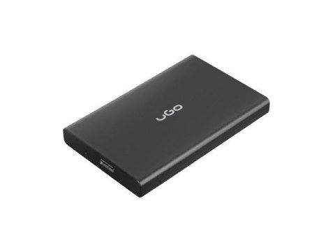 Obudowa na dysk UGO Marapi SL130 USB 3.0 SATA III 2,5" beznarzędziowa czarna