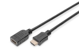 Przedłużacz HDMI DIGITUS HDMI A/M - HDMI A/Ż, 2m /1.4