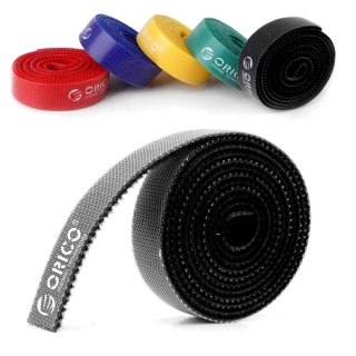Rzep, organizer do kabli Orico CBT-5Z, zestaw 5 kolorów, 5 x 1 m