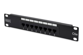 Patch panel DIGITUS 10" 8x RJ45 S/FTP kat. 5e 1U