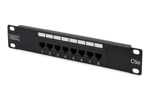 Patch panel DIGITUS 10" 8x RJ45 S/FTP kat. 5e 1U