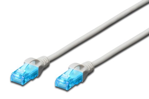 Patchcord DIGITUS UTP kat. 5e 20m PVC szary