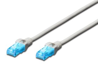 Patchcord DIGITUS UTP kat. 5e 30m PVC szary