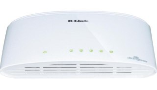 Switch niezarządzalny D-Link DGS-1005D L2 5x1000Mbit (RJ45) Desktop/Wall NO FAN