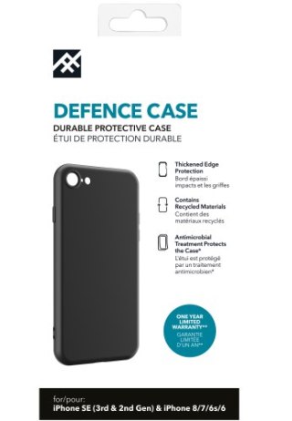 IFrogz Defence - obudowa ochronna do iPhone SE 2/3 G, iPhone 6/8 (black) [P]